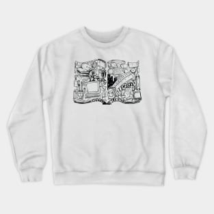 Book Education learning - Hand Drawn Crewneck Sweatshirt